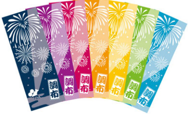 調布花火オリジナル手ぬぐい